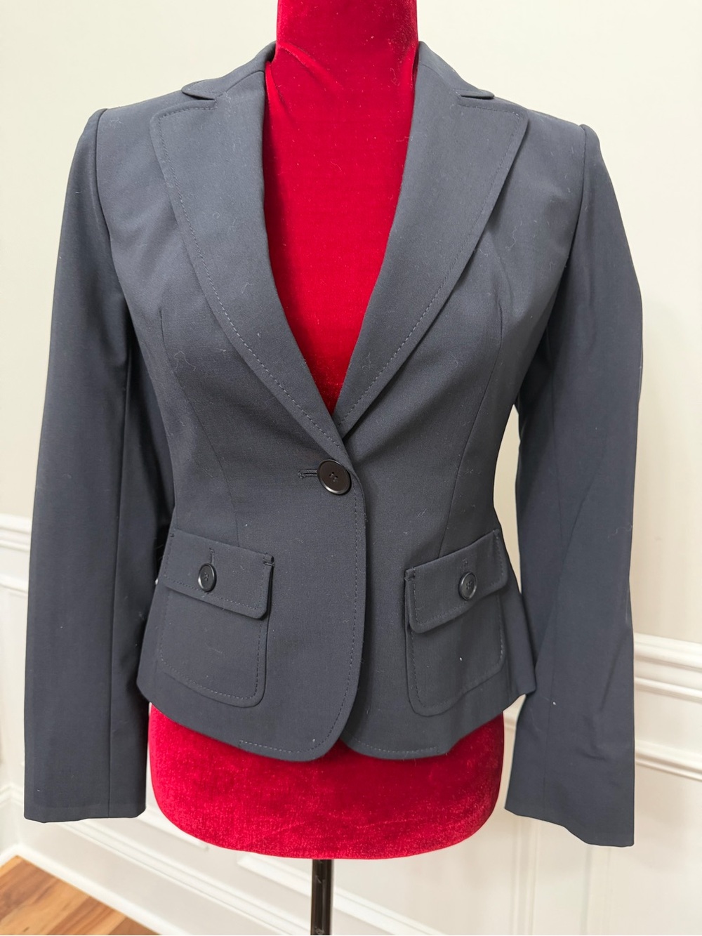 Ann Taylor‎ LOFT Petites Wool Blend Blazer